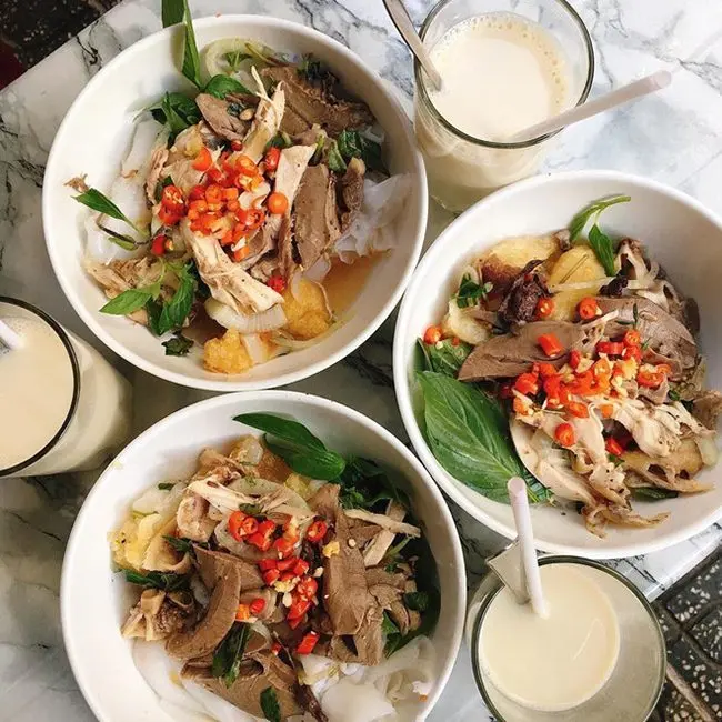 The must-try dish at Da Lat - Banh uot long ga The must-try dish at Da Lat - Banh uot long ga