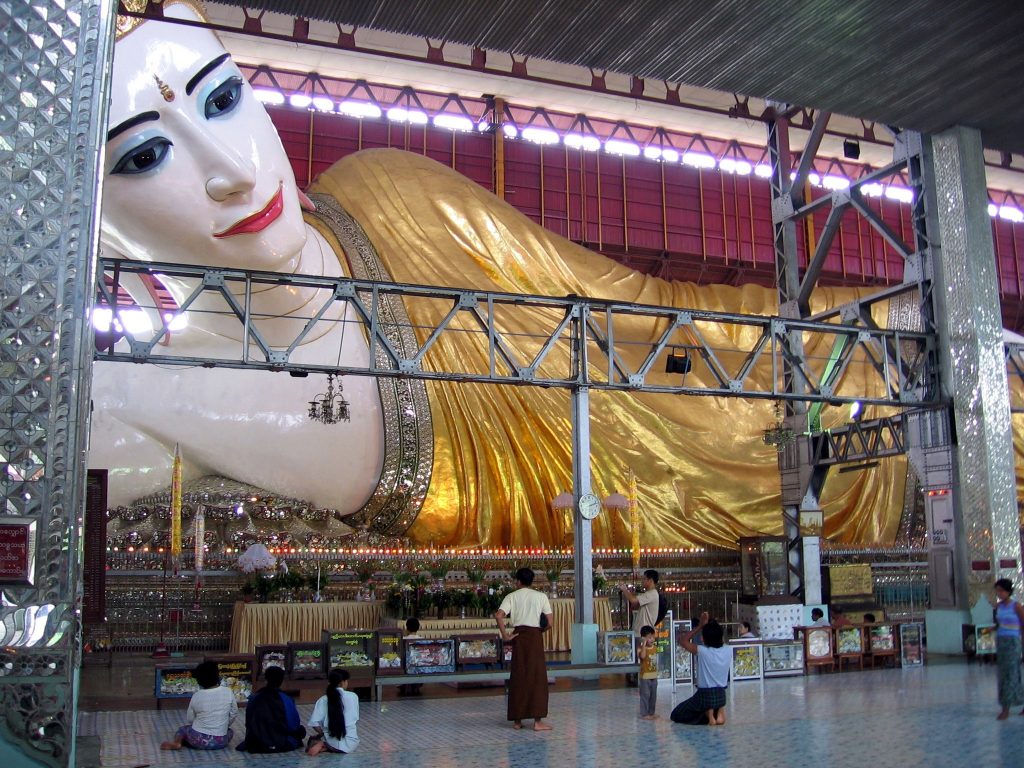 pagoda in yangon