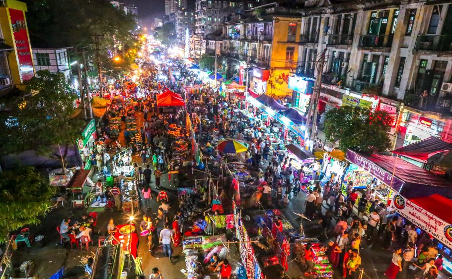 yangon chinatown