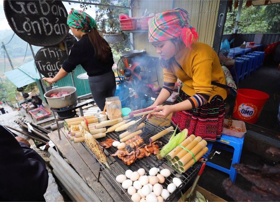 Cat Cat Vietnam flavors burst with mountain herbs, warmth, and local love.