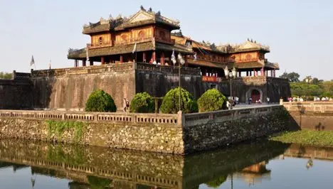 Forbidden Purple City - Hue Citadel, you will visit in your 'Saigon to Hanoi highlights tour' in 12 days