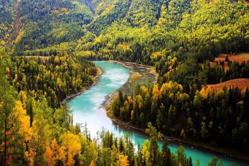 Kanas Nature Reserve - Autumn in China