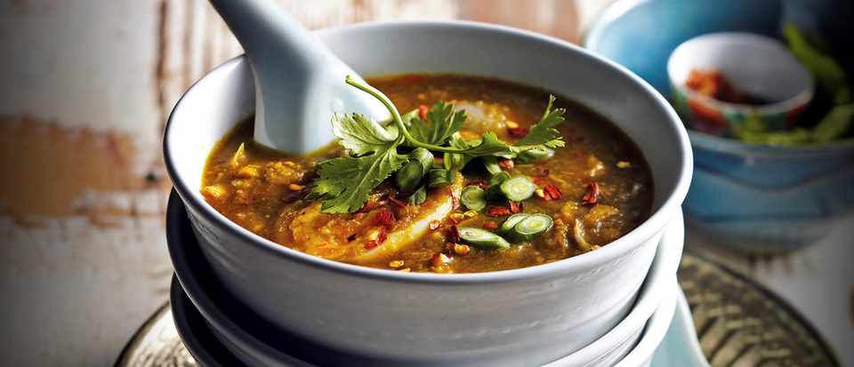 Mohinga soup