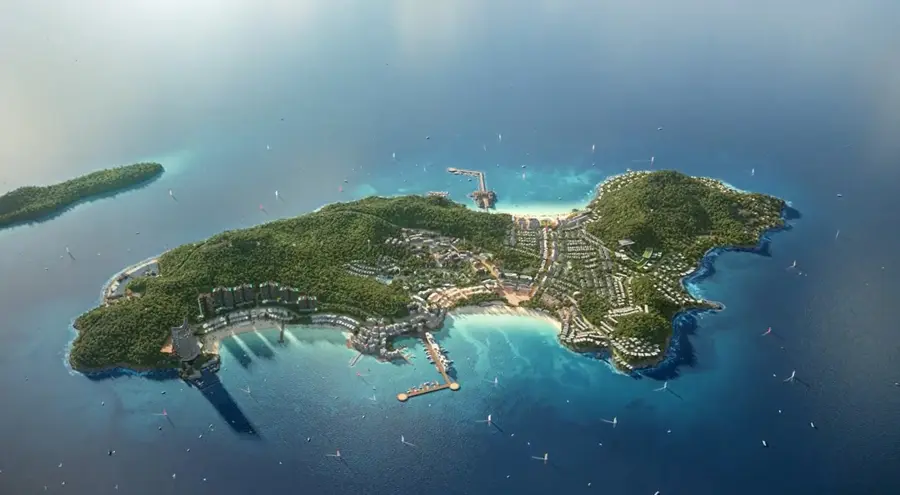 Paradise Island Hon Thom from cable car