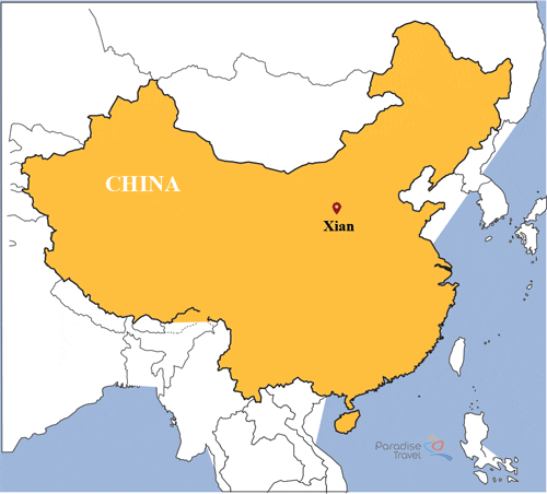 Xian Map - Xian Travel Guide